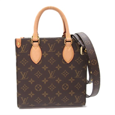 LOUIS VUITTON Sac Plat BB 2way Shoulder Bag M46265 Monogram canvas Used Women
