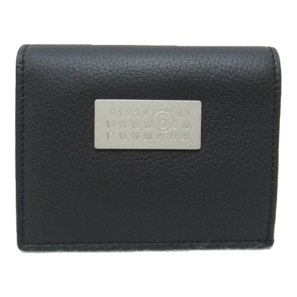 Maison Margiela wallet Purse SA5UI0015P5691 Calfskin Leather Black NEW Women