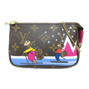 LOUIS VUITTON Mini Pochette Accessoires pouch bag M67769 Monogram used women LV