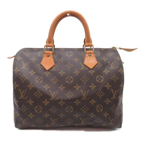 LOUIS VUITTON Speedy 30 Boston Hand Bag M41526 Monogram Canvas Used LV women