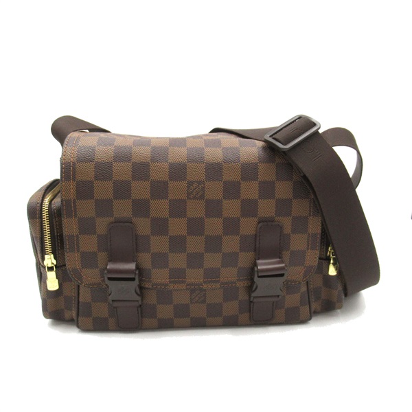 LOUIS VUITTON Reporter Melville Shoulder Bag N51126 Damier Brown Used unisex LV