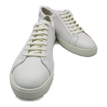 SAINT LAURENT sneakers 6068330M500903042.5 leather rubber White NEW mens #42 1/2
