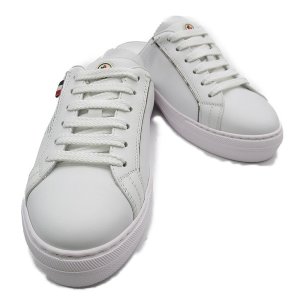 MONCLER Ariel Slippers Clogs Sneakers 4C00040M165900137 leather rubber NEW #37