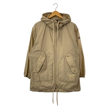 MONCLER hoodie Jacket Blouson 1 1A00092597JT2681 polyester Beige NEW mens size 1