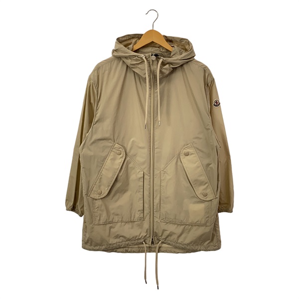 MONCLER hoodie Jacket Blouson 1 1A00092597JT2681 polyester Beige NEW mens size 1