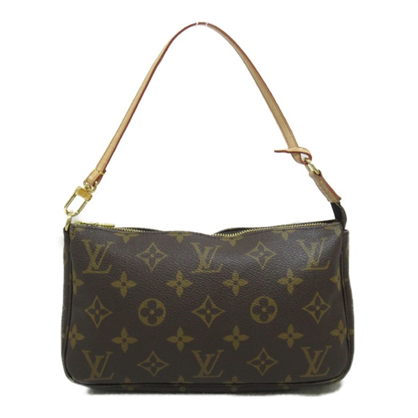 LOUIS VUITTON Pochette Accessoire accessory pouch mini bag M51980 Monogram Used