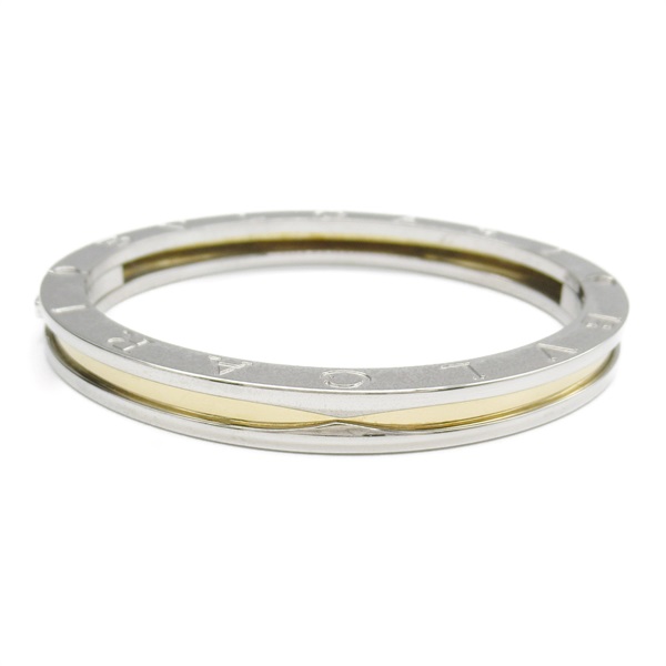 BVLGARI Bulgari Bangle 18KYG Yellow Gold Stainless Steel Used Women bracelet
