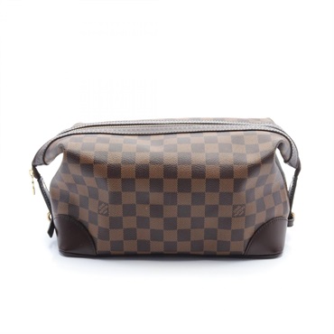 LOUIS VUITTON Vaslab Wash business clutch bag N41538 Damier Ebene Used Women LV
