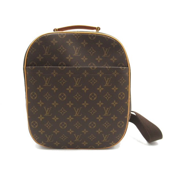 LOUIS VUITTON Pack All Sac A Dos Waist bum bag M51132 canvas Brown Used