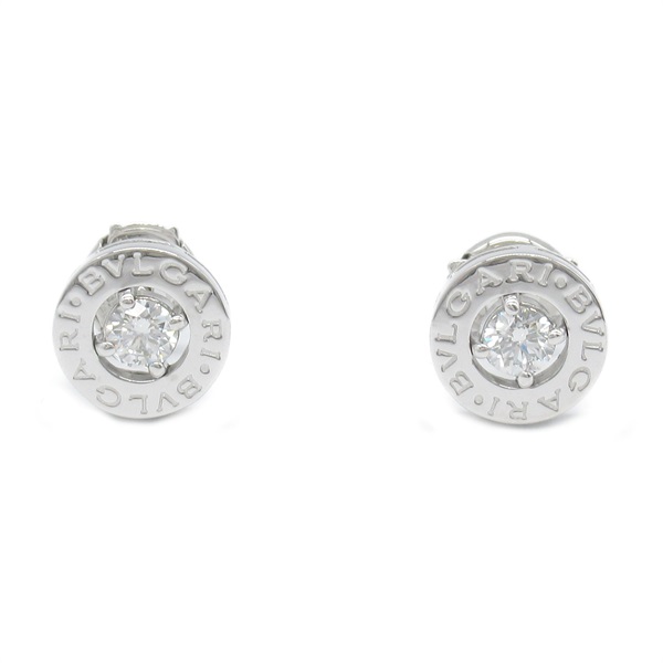 BVLGARI BVLGARI Pierced earrings Diaond 18KWG White Gold Used women