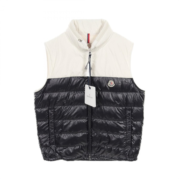 MONCLER Cerces Down vest #5 hoodie 1A00058595ZJ7785 polyester Black White