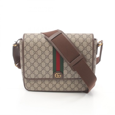 GUCCI Ophidia GG Supreme Medium Messenger Shoulder Bag 761741FACJQ9741 canvas bn
