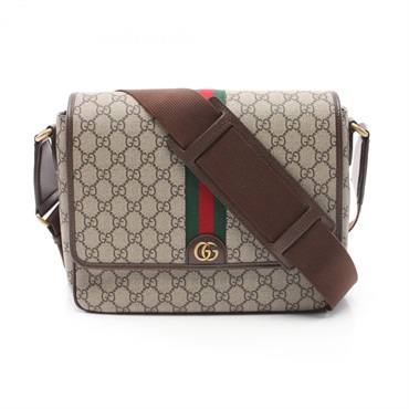 GUCCI Ophidia GG Supreme Medium Shoulder Bag 761741FACJQ9741 Beige Brown NEW