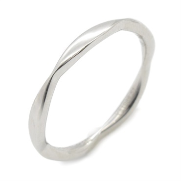 CHANEL Camellia Wedding Ring Pt950 Platinum Used women US size 5.75 #51