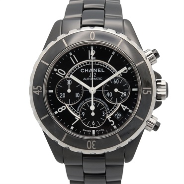 CHANEL J12 Chronograph Wrist Watch H0940 Automatic winding ceramic Used mens
