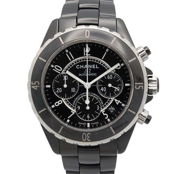 CHANEL J12 Chronograph Wrist Watch H0940 Automatic winding ceramic Used mens
