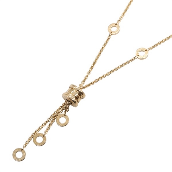 BVLGARI B-zero1 element Necklace Pendant 18KYG Yellow Gold Used Unisex