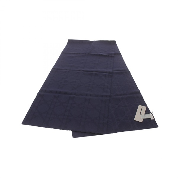 Dior Scarf 31E0015A0814540 cashmere Navy NEW mens