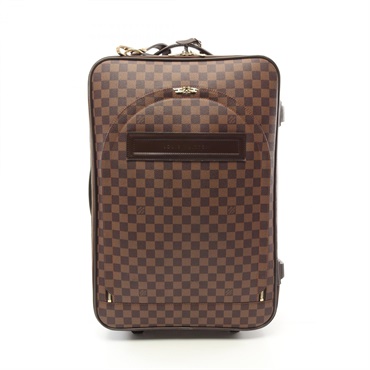 LOUIS VUITTON Pegas 55 Carry Bag N23294 Damier canvas Brown Ebene Used unisex LV