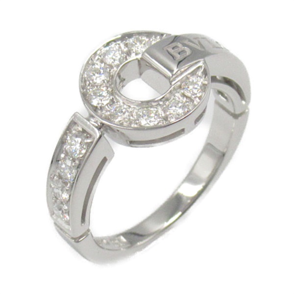 BVLGARI Bvlgari Bvlgari Diamond Ring 18KWG White Gold Used US size 5 women