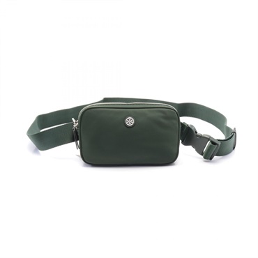 Tory Burch VIRGINIA BELT Crossbody Shoulder bag 149530312 Nylon Green NEW Women