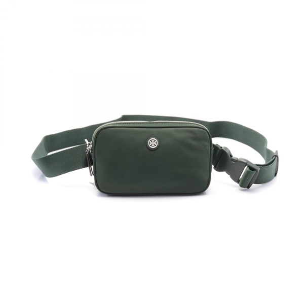 Tory Burch VIRGINIA BELT Crossbody Shoulder bag 149530312 Nylon Green NEW Women