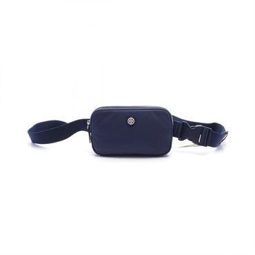 Tory Burch VIRGINIA BELT Crossbody Shoulder bag 149530403 Nylon Navy NEW
