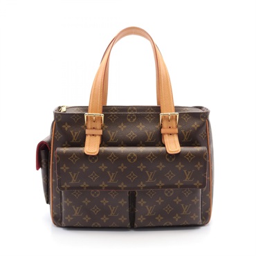 LOUIS VUITTON Multiple Cite Shoulder Tote Hand Bag M51162 Monogram Canvas LV