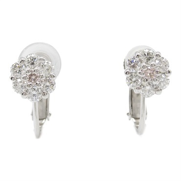 JEWELRY Diamond Earring 18KWG White Gold Used women