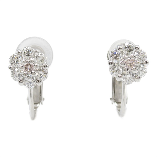 JEWELRY Diamond Earring 18KWG White Gold Used women