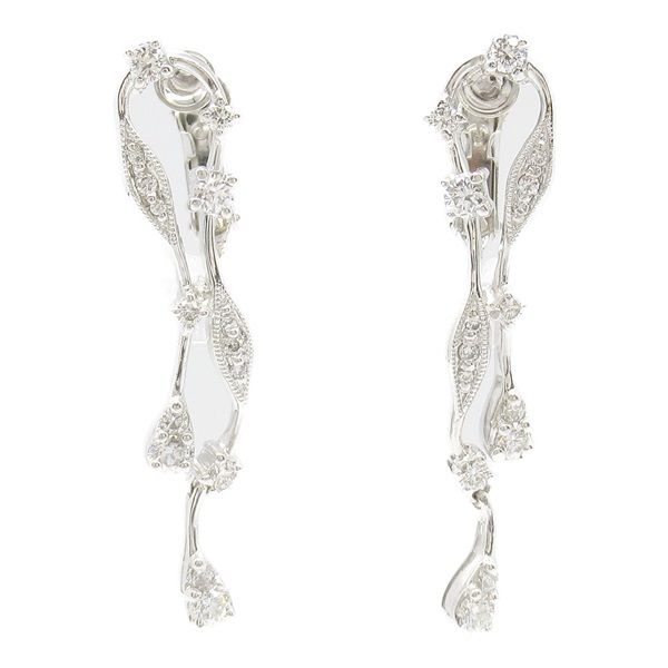 JEWELRY Diamond Earring 18KWG White Gold Used women