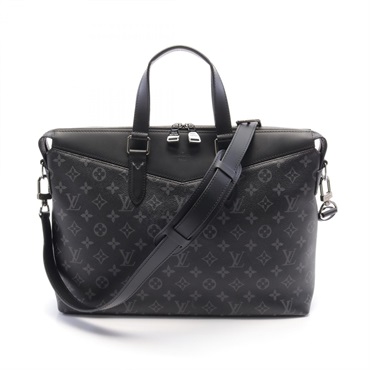 LOUIS VUITTON Briefcase Explorer Business shoulder bag M40566 Monogram eclipse