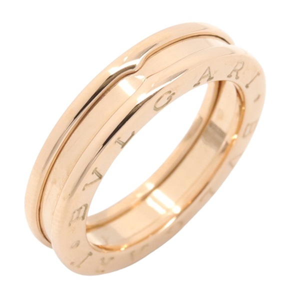 BVLGARI B-zero1 Ring 1 band 18KPG Pink Rose Gold Used unisex US size 6.75 #53