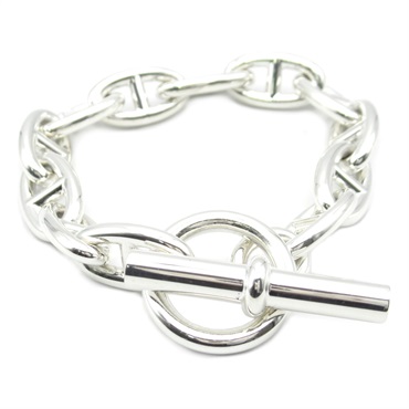 HERMES Chaine d'Ancre GM Bracelet 12 links Silver925 Silver Used unisex