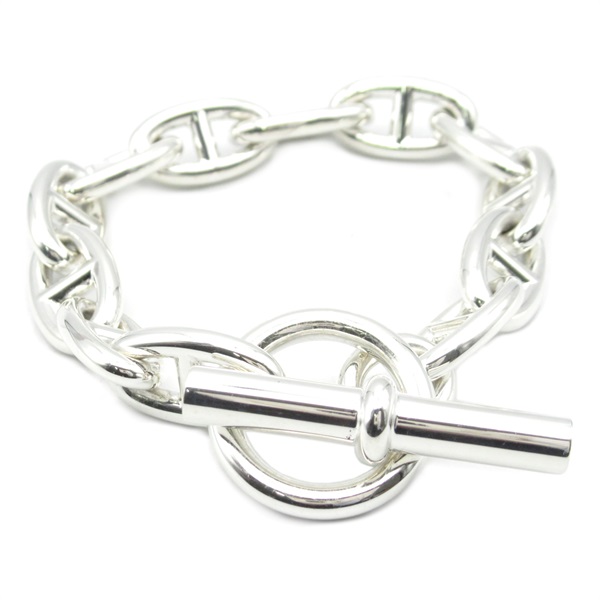 HERMES Chaine d'Ancre GM Bracelet 12 links Silver925 Silver Used unisex