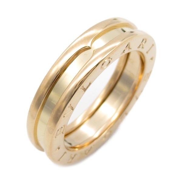 BVLGARI B-zero 1 Ring 1 band 18KPG Pink Rose Gold Used unisex US size 6 #52