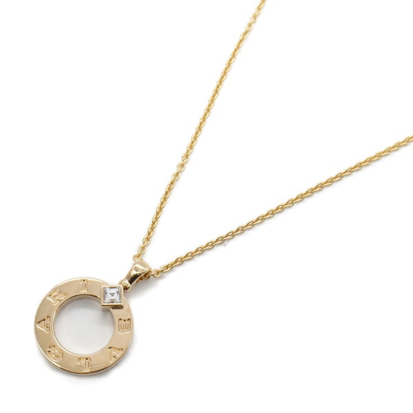 BVLGARI Bvlgari Bvlgari Necklace Diamond 18KPG Pink Rose Gold Used unisex