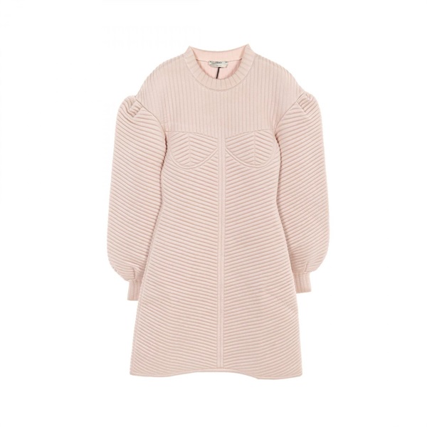 FENDI Dress FZD863 Rayon Pink Used Women size