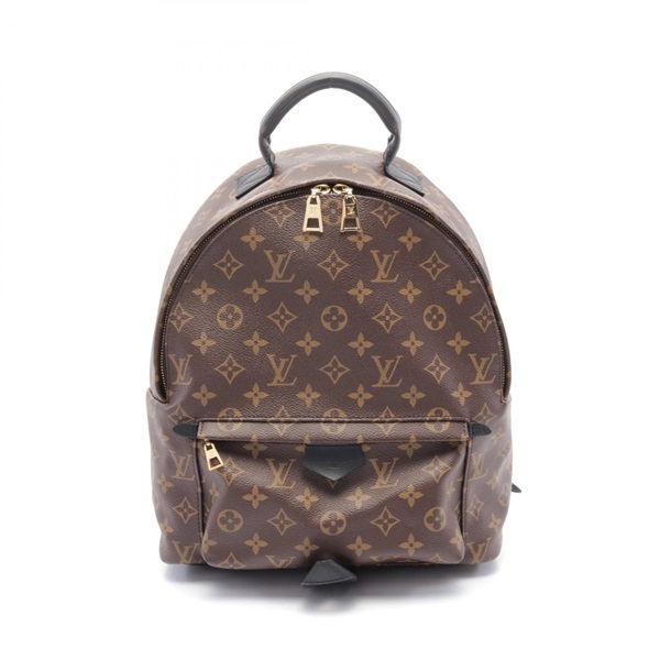 LOUIS VUITTON Palm Springs Backpack MM M41561 Monogram canvas Brown Used Women