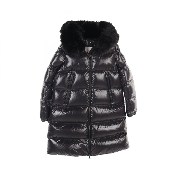 MONCLER TIBIDY Down Jacket Coat Nylon Black Used mens size 1