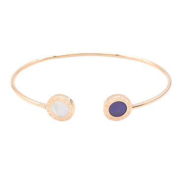 BVLGARI BVLGARI Lapis Lazuli Bracelet 18KPG Gold Mother of Pearl used women