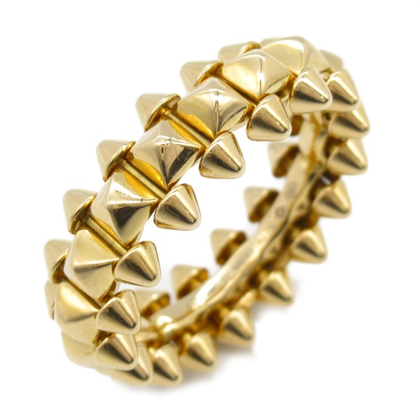 CARTIER Crash de Cartier MM Ring 18KPG Pink Rose Gold Used women US size 6.25#53