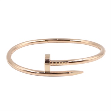 CARTIER Juste un Clou Bracelet 18KPG Pink Rose Gold Used Women #17