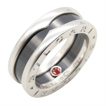 BVLGARI Save the Children Ring Silver925 Used unisex US size 4.75 #49