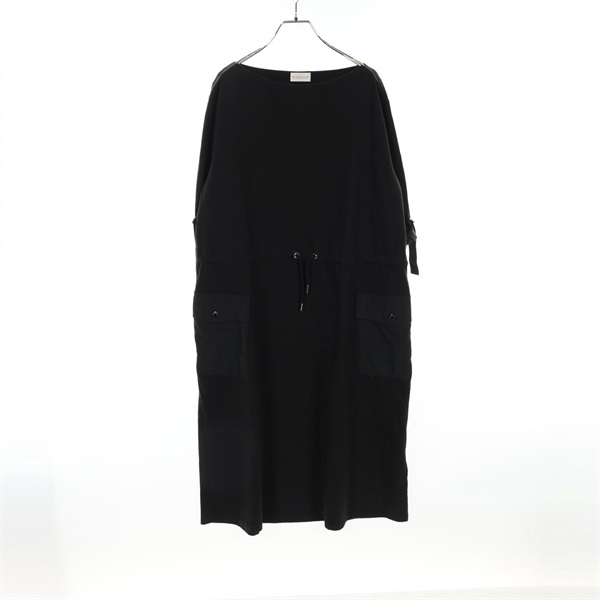 MONCLER Dress 8I72900 cotton polyester Black Used Women #M