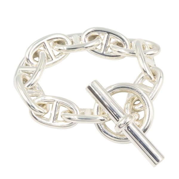 HERMES Chaine dancre TGM 10 links Bracelet Silver925 Used unisex