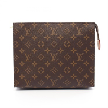 LOUIS VUITTON Poche Toilette 26 clutch bag M47542 Monogram canvas Used Women LV
