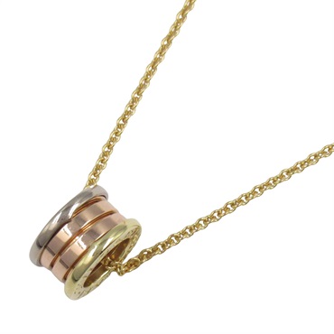 BVLGARI B-zero1 Perfect Mistake Necklace 18KYG 18KWG 18KRG Three gold Used