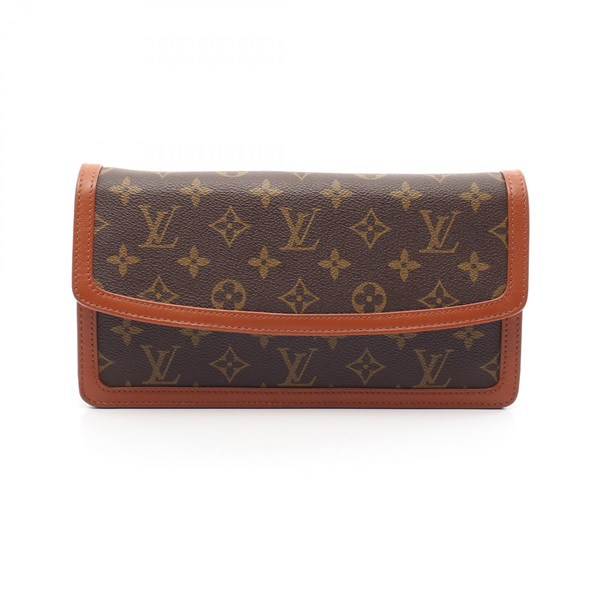 LOUIS VUITTON Pochette Dam PM business clutch bag M51812 Monogram Brown Used LV