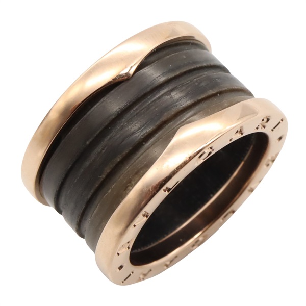 BVLGARI B-zero1 Ring 18KPG Pink Rose Goldi Used unisex US size 5 #50